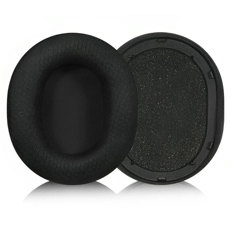 2pcs Push Snap-on Replacement Earpads For Razer BlackShark V2 Pro 2023, Material:Football Net Fabric(Black) - Earmuff & Pad by buy2fix | Online Shopping UK | buy2fix