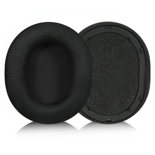 2pcs Push Snap-on Replacement Earpads For Razer BlackShark V2 Pro 2023, Material:Football Net Fabric(Black) - Earmuff & Pad by buy2fix | Online Shopping UK | buy2fix
