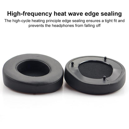 1 Pair Push Snap-on Replacement Earpads For Razer ManOWar 7.1, Material:Lambskin(Black) - Earmuff & Pad by buy2fix | Online Shopping UK | buy2fix
