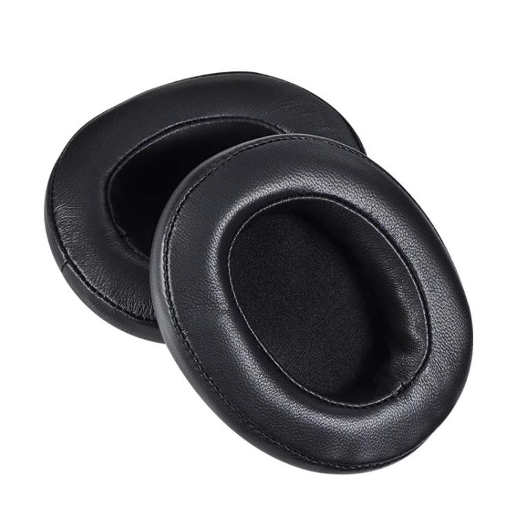 For DENON AH-MM400 2pcs Insert Lambskin Replacement Earpads(Black) - Earmuff & Pad by buy2fix | Online Shopping UK | buy2fix
