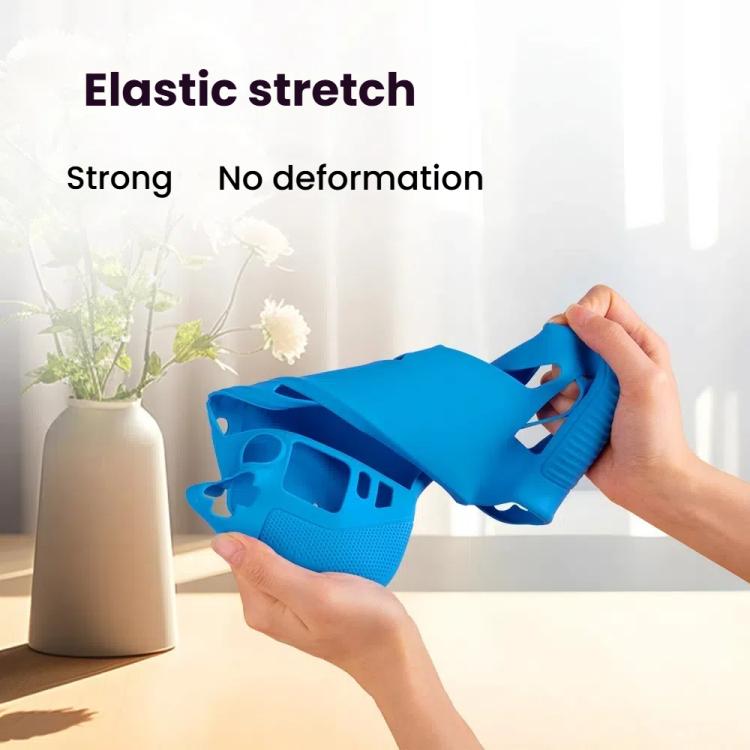 For Steam Deck Game Console Silicone One-piece Protective Case(Blue) - Cover Case by buy2fix | Online Shopping UK | buy2fix