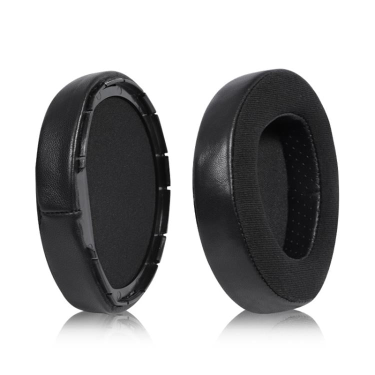 2pcs Snap-on Replacement Earpads For Sennheiser HD700, Material:Lambskin + Flannel Stitching(Black) - Earmuff & Pad by buy2fix | Online Shopping UK | buy2fix