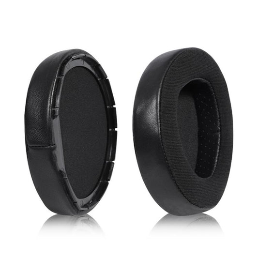 2pcs Snap-on Replacement Earpads For Sennheiser HD700, Material:Lambskin + Flannel Stitching(Black) - Earmuff & Pad by buy2fix | Online Shopping UK | buy2fix