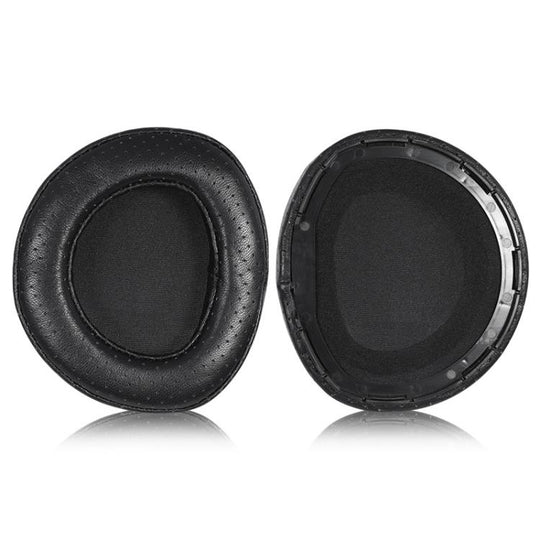 1 Pair Snap-on Replacement Earpads For Sennheiser HD800 / HD800S, Material:Lambskin Perforated Stitching(Black)