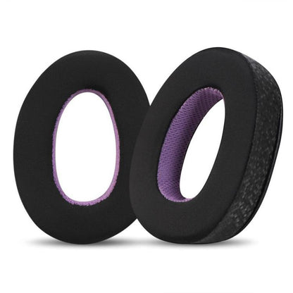 2pcs Insert Replacement Earpads For Sennheiser GSP370 / GSP300 / GSP350 / GSP305 / GSP301, Material:Magic Ice Leather(Black Purple) - Earmuff & Pad by buy2fix | Online Shopping UK | buy2fix