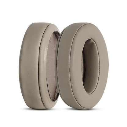 2pcs Insert Replacement Earpads For Sennheiser HD4.30 / HD350BT / HD400s / HD420s / HD458BT / HD300 / HD4.50 / HD4.40BT, Material:Protein Leather Apricot - Earmuff & Pad by buy2fix | Online Shopping UK | buy2fix