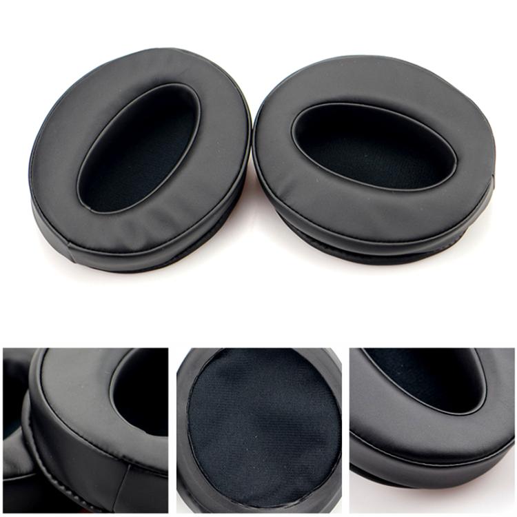 2pcs Insert Replacement Earpads For Sennheiser HD4.30 / HD350BT / HD400s / HD420s / HD458BT / HD300 / HD4.50 / HD4.40BT, Material:Ice Silk Cloth Black - Earmuff & Pad by buy2fix | Online Shopping UK | buy2fix