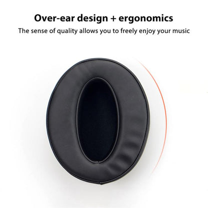 2pcs Insert Replacement Earpads For Sennheiser HD4.30 / HD350BT / HD400s / HD420s / HD458BT / HD300 / HD4.50 / HD4.40BT, Material:Ice Silk Cloth Black - Earmuff & Pad by buy2fix | Online Shopping UK | buy2fix