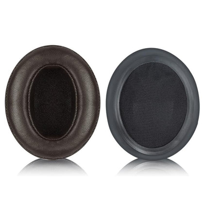 2pcs Insert Lambskin Replacement Earpads For Sennheiser MOMENTUM 2.0(Dark Brown) - Earmuff & Pad by buy2fix | Online Shopping UK | buy2fix