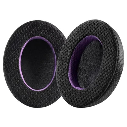 2 Pack Mesh Earphone Replacement Earpads Pads For Sony WH-1000XM3(Black Purple) - Earmuff & Pad by buy2fix | Online Shopping UK | buy2fix