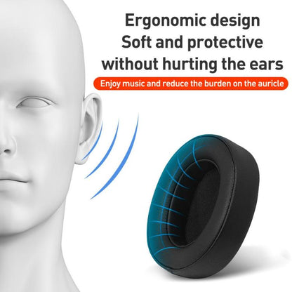 1 Pair Mesh Earphone Replacement Earpads Pads For Sony WH-1000XM5(Black Purple) - Earmuff & Pad by buy2fix | Online Shopping UK | buy2fix