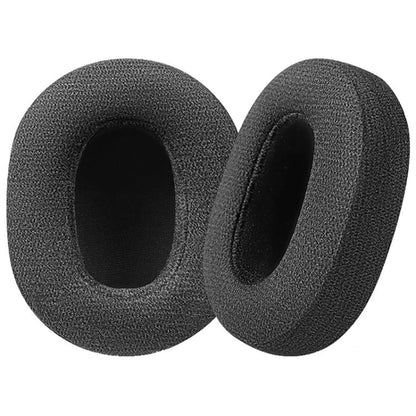 2pcs Spliced ??Skin-friendly Cotton Earphone Replacement Earpads Pads For Sony WH-1000XM5(Black) - Earmuff & Pad by buy2fix | Online Shopping UK | buy2fix