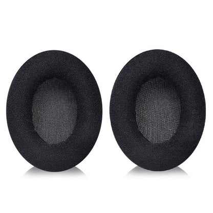 2pcs Snap-on Replacement Earpads For Sennheiser HD201 / HD201S / HD180 / HD418 / HD419 / HD421 / HD428 / HD429 / HD438 / HD439 / HD448 / HD450, Material:Flannel(Black) - Earmuff & Pad by buy2fix | Online Shopping UK | buy2fix