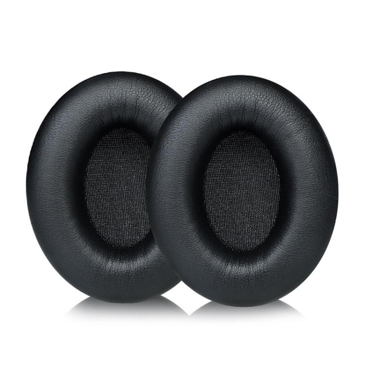 2pcs Insert Replacement Earpads For Sennheiser Momentum On-Ear 1 / On-Ear 2 / On-Ear HD1, Material:Protein Leather Black - Earmuff & Pad by buy2fix | Online Shopping UK | buy2fix