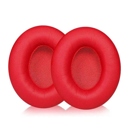 2pcs Insert Replacement Earpads For Sennheiser Momentum On-Ear 1 / On-Ear 2 / On-Ear HD1, Material:Protein Leather Red - Earmuff & Pad by buy2fix | Online Shopping UK | buy2fix