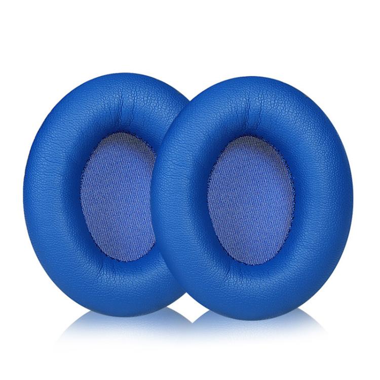 2pcs Insert Replacement Earpads For Sennheiser Momentum On-Ear 1 / On-Ear 2 / On-Ear HD1, Material:Protein Leather Blue - Earmuff & Pad by buy2fix | Online Shopping UK | buy2fix