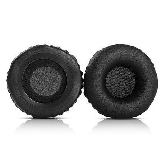 2pcs Insert Replacement Earpads For Sennheiser PX80 / PX100 II / PX200 II, Material:Protein Leather Black - Earmuff & Pad by buy2fix | Online Shopping UK | buy2fix