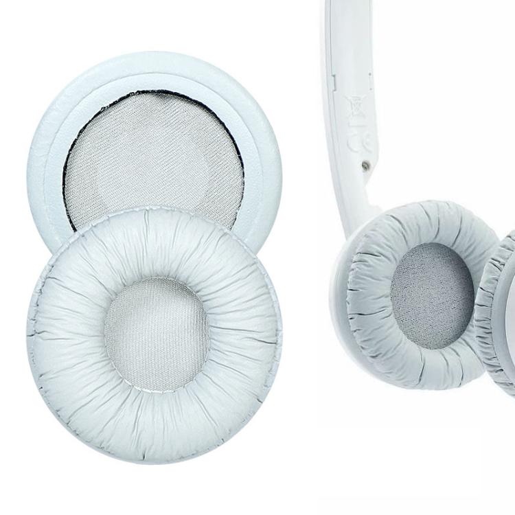 2pcs Insert Replacement Earpads For Sennheiser PX80 / PX100 II / PX200 II, Material:Frog Leather White - Earmuff & Pad by buy2fix | Online Shopping UK | buy2fix