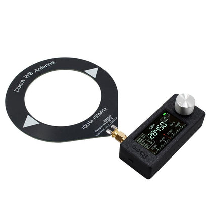 SI4732 1.9 inch IPS Display Portable Radio 0.5-108 MHz LSB USB AM FM Pocket Mini Radio, Type:Black Round Antenna + USB(White) - Car Modification by buy2fix | Online Shopping UK | buy2fix