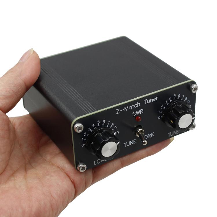 Z-Match QRP Manual Antenna Tuner 5W 3-28 Mhz Antenna HAM Tuner(Black) - Car Modification by buy2fix | Online Shopping UK | buy2fix