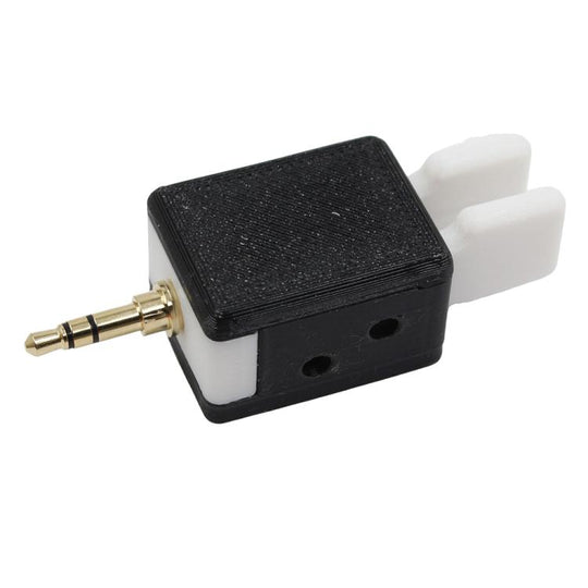 For Quansheng K5 / K6 Walkie-talkie CW Double Paddle Automatic Key Adjustable Finger Force Key(Black)