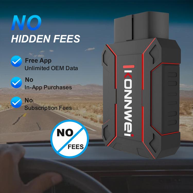 KONNWEI MAXOBD Full Car System Scanner OBD2 Diagnostic Tool Code Read(Black) - Code Readers & Scan Tools by KONNWEI | Online Shopping UK | buy2fix