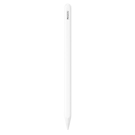 Yesido ST18 Magnetic Wireless Charging Stylus Pencil For iPad Series(White)