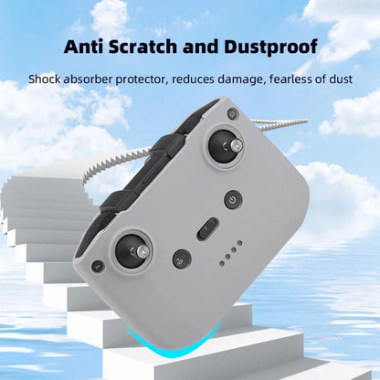 For DJI RC-N2 / RC-N1 BRDRC Remote Control Shockproof Anti-scratch Silicone Case(Red) - Others by BRDRC | Online Shopping UK | buy2fix