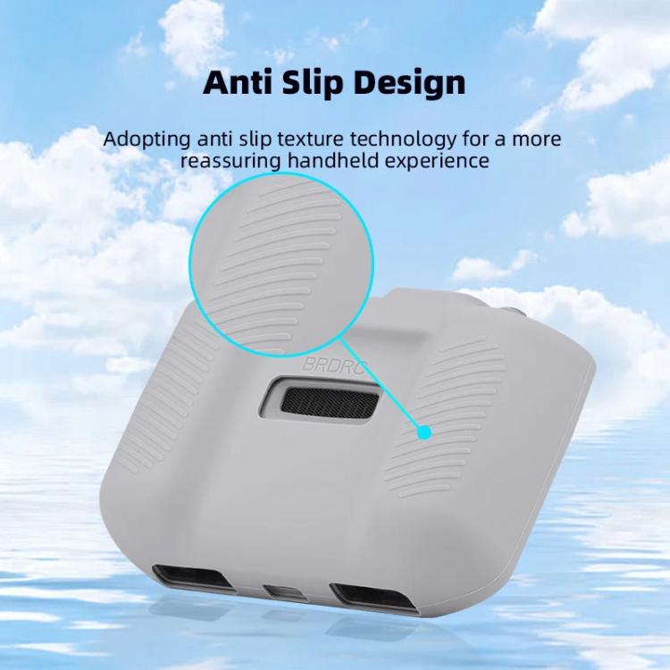 For DJI RC-N2 / RC-N1 BRDRC Remote Control Shockproof Anti-scratch Silicone Case(Red) - Others by BRDRC | Online Shopping UK | buy2fix