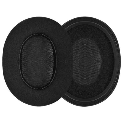 2pcs Ice Silk Cloth Earphone Replacement Earpads Pads For Sony INZONE H3(Black) - Earmuff & Pad by buy2fix | Online Shopping UK | buy2fix