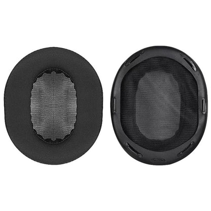 1 Pair Ice Silk Cloth Earphone Replacement Earpads Pads For Sony MDR-1A / MDR-1ADAC(Black) - Earmuff & Pad by buy2fix | Online Shopping UK | buy2fix