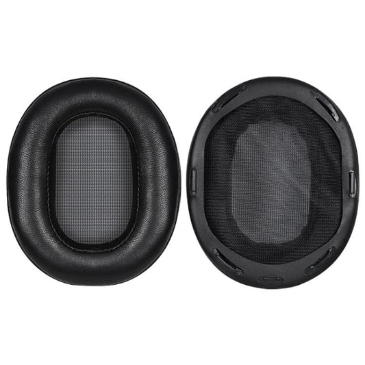 1 Pair Lambskin Earphone Replacement Earpads Pads For Sony MDR-1A / MDR-1ADAC(Black) - Earmuff & Pad by buy2fix | Online Shopping UK | buy2fix