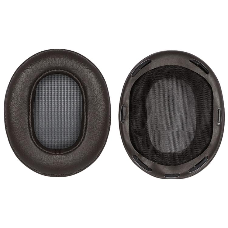 1 Pair Lambskin Earphone Replacement Earpads Pads For Sony MDR-1A / MDR-1ADAC(Brown) - Earmuff & Pad by buy2fix | Online Shopping UK | buy2fix