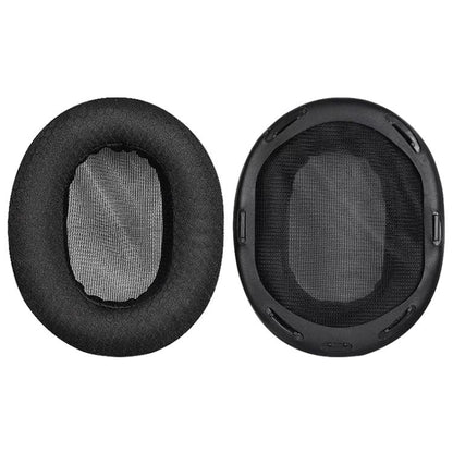1 Pair Football Net Earphone Replacement Earpads Pads For Sony MDR-1A / MDR-1ADAC(Black) - Earmuff & Pad by buy2fix | Online Shopping UK | buy2fix