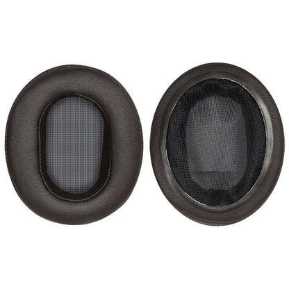 2pcs Protein Leather Earphone Replacement Earpads Pads For Sony MDR-1Abt(Brown) - Earmuff & Pad by buy2fix | Online Shopping UK | buy2fix