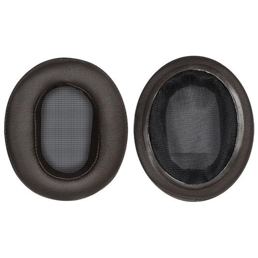 2pcs Protein Leather Earphone Replacement Earpads Pads For Sony MDR-1Abt(Brown) - Earmuff & Pad by buy2fix | Online Shopping UK | buy2fix