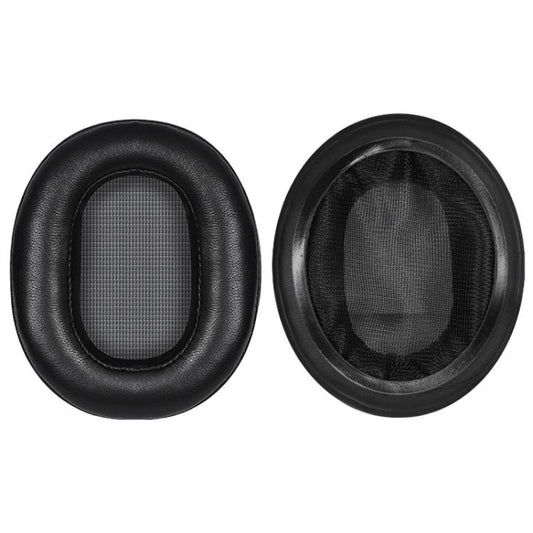 2pcs Lambskin Earphone Replacement Earpads Pads For Sony MDR-1Abt(Black) - Earmuff & Pad by buy2fix | Online Shopping UK | buy2fix