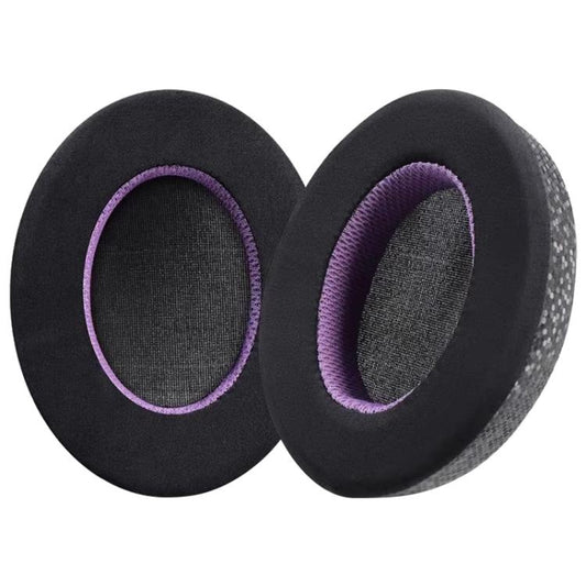 2 Pack Magic Ice Skin Earphone Replacement Earpads Pads For Sony WH-XB910N(Black Purple) - Earmuff & Pad by buy2fix | Online Shopping UK | buy2fix