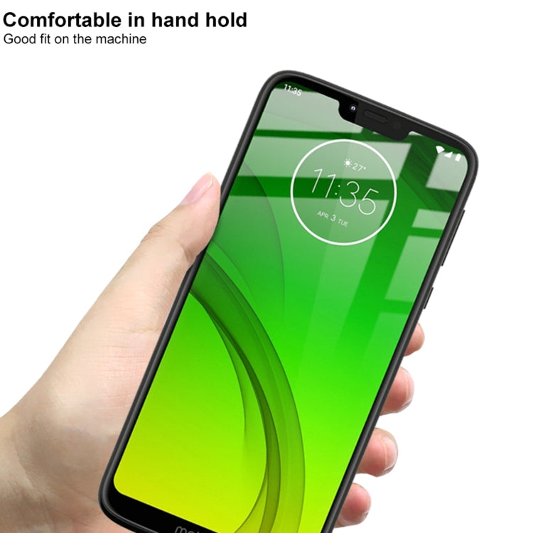 For Motorola Moto G7 Power (Eurasian Version) IMAK Pro+ Series 9H Full Screen Tempered Glass Film by imak