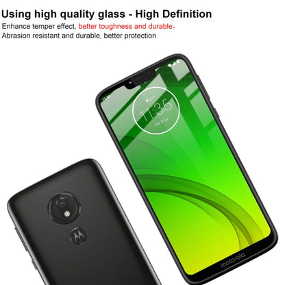 For Motorola Moto G7 Power (Eurasian Version) IMAK Pro+ Series 9H Full Screen Tempered Glass Film by imak
