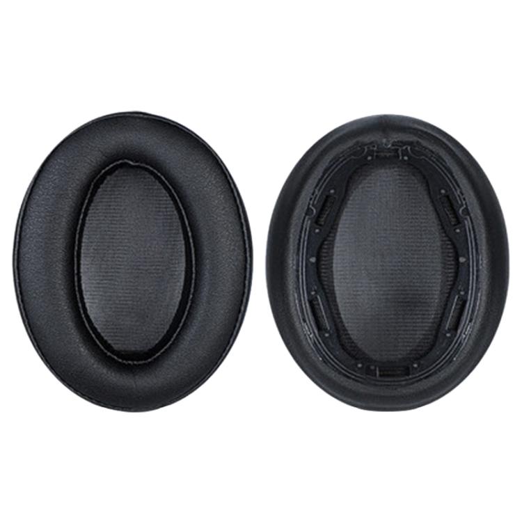 2pcs Protein Leather Earphone Replacement Earpads Pads For Sony WH-H910N(Black) - Earmuff & Pad by buy2fix | Online Shopping UK | buy2fix