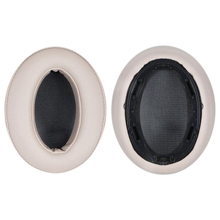 2pcs Protein Leather Earphone Replacement Earpads Pads For Sony WH-H910N(Gold) - Earmuff & Pad by buy2fix | Online Shopping UK | buy2fix