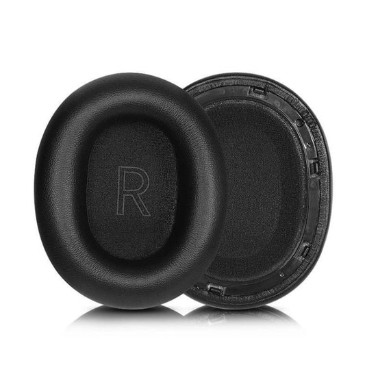 1 Pair Snap-on Protein Leather Replacement Earpads For Panasonic AH-A800(Black) - Earmuff & Pad by buy2fix | Online Shopping UK | buy2fix