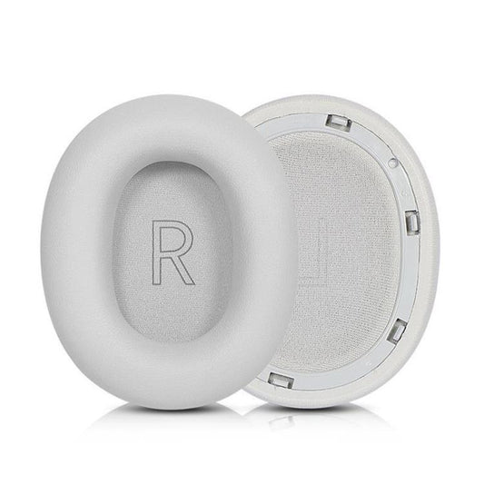 1 Pair Snap-on Protein Leather Replacement Earpads For Panasonic AH-A800(Grey) - Earmuff & Pad by buy2fix | Online Shopping UK | buy2fix