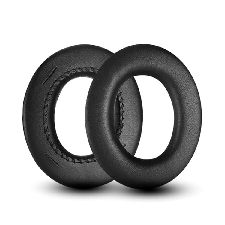 2pcs Insert Protein Leather Replacement Earpads For Panasonic RP-HTX7 / RP-HTX7A / RP-HTX9 / HTX80(Black) - Earmuff & Pad by buy2fix | Online Shopping UK | buy2fix
