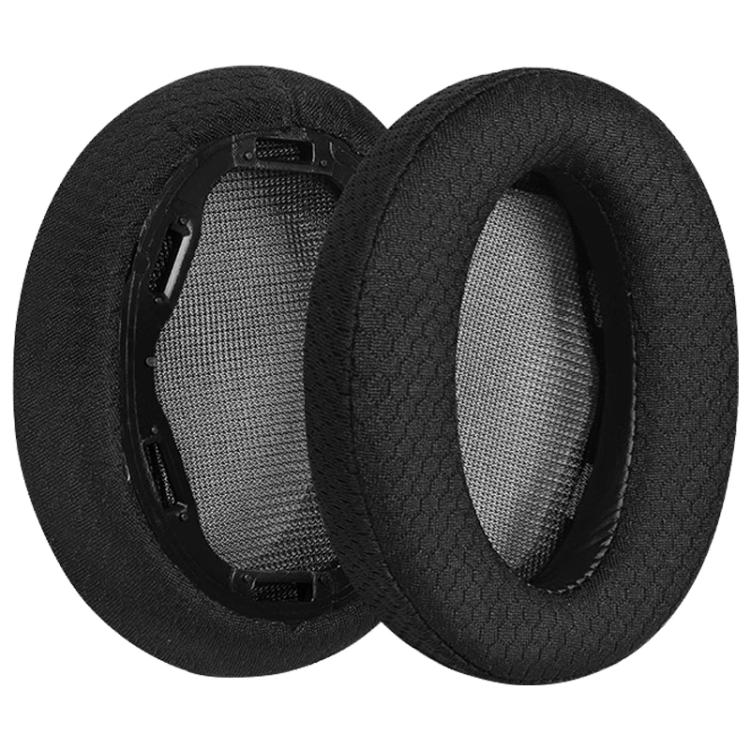 2pcs Football Net Earphone Replacement Earpads Pads For Sony WH-H910N(Black) - Earmuff & Pad by buy2fix | Online Shopping UK | buy2fix