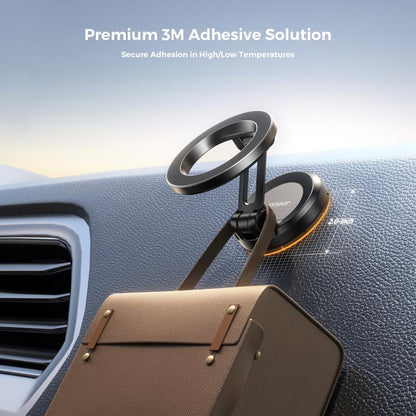 JOYROOM JR-ZS505 Foldable Magsafe Magnetic Car Phone Holder(Black) - Universal Car Holders by JOYROOM | Online Shopping UK | buy2fix