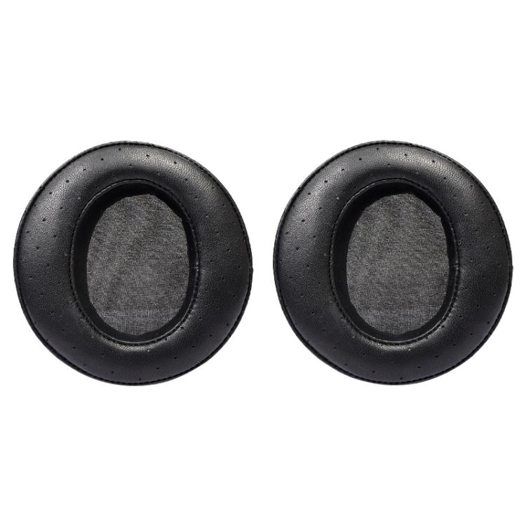 2pcs Beveled Perforated Lambskin Earphone Replacement Earpads Pads For Sony MDR-Z7 / MDR-Z7M2(Black) - Earmuff & Pad by buy2fix | Online Shopping UK | buy2fix