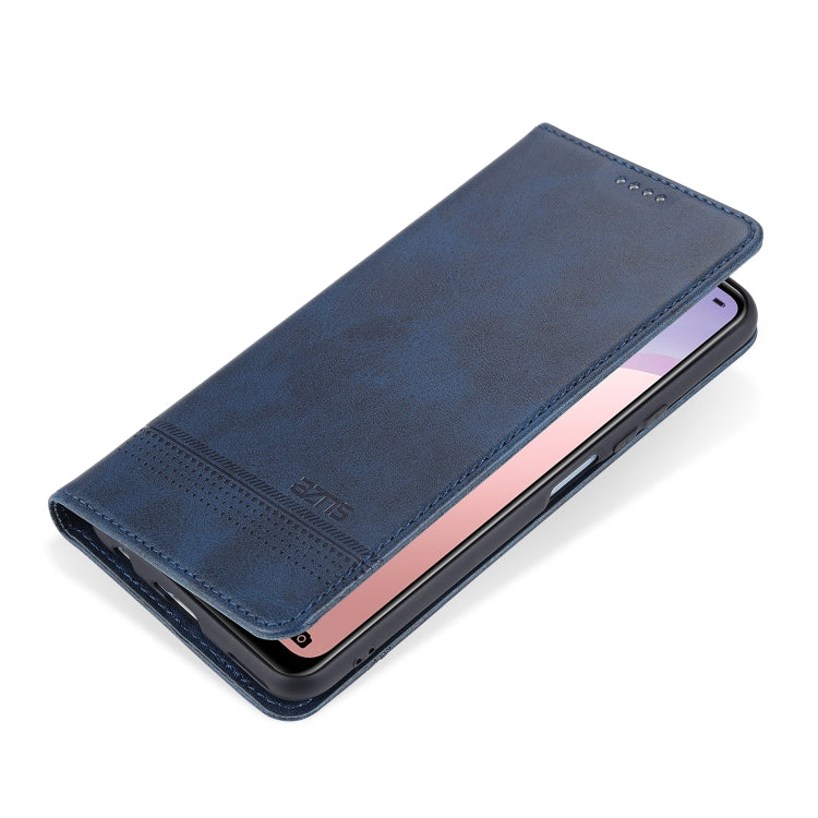 For Huawei Nova 7 SE AZNS Magnetic Calf Texture Horizontal Flip Leather Case with Card Slots & Holder & Wallet(Dark Blue) - Huawei Cases by AZNS | Online Shopping UK | buy2fix