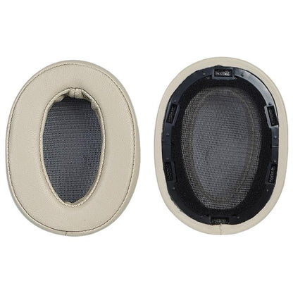2pcs Lambskin Earphone Replacement Earpads Pads For Sony WH-H900N / MDR-100ABN(Gold) - Earmuff & Pad by buy2fix | Online Shopping UK | buy2fix